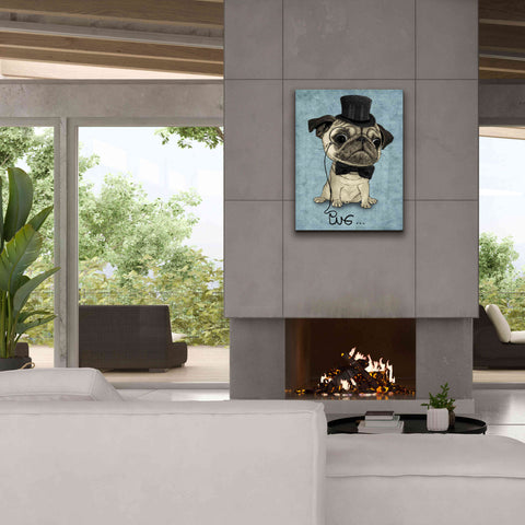 Image of 'Gentle Pug' by Barruf Giclee Canvas Wall Art,26x34