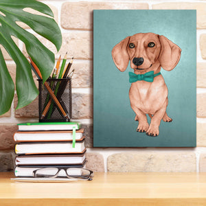 'The Wiener Dog' by Barruf Giclee Canvas Wall Art,12x16