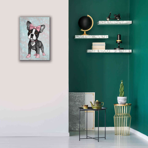 Image of 'Sweet Frenchie' by Barruf Giclee Canvas Wall Art,18x26