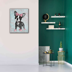 'Sweet Frenchie' by Barruf Giclee Canvas Wall Art,26x34