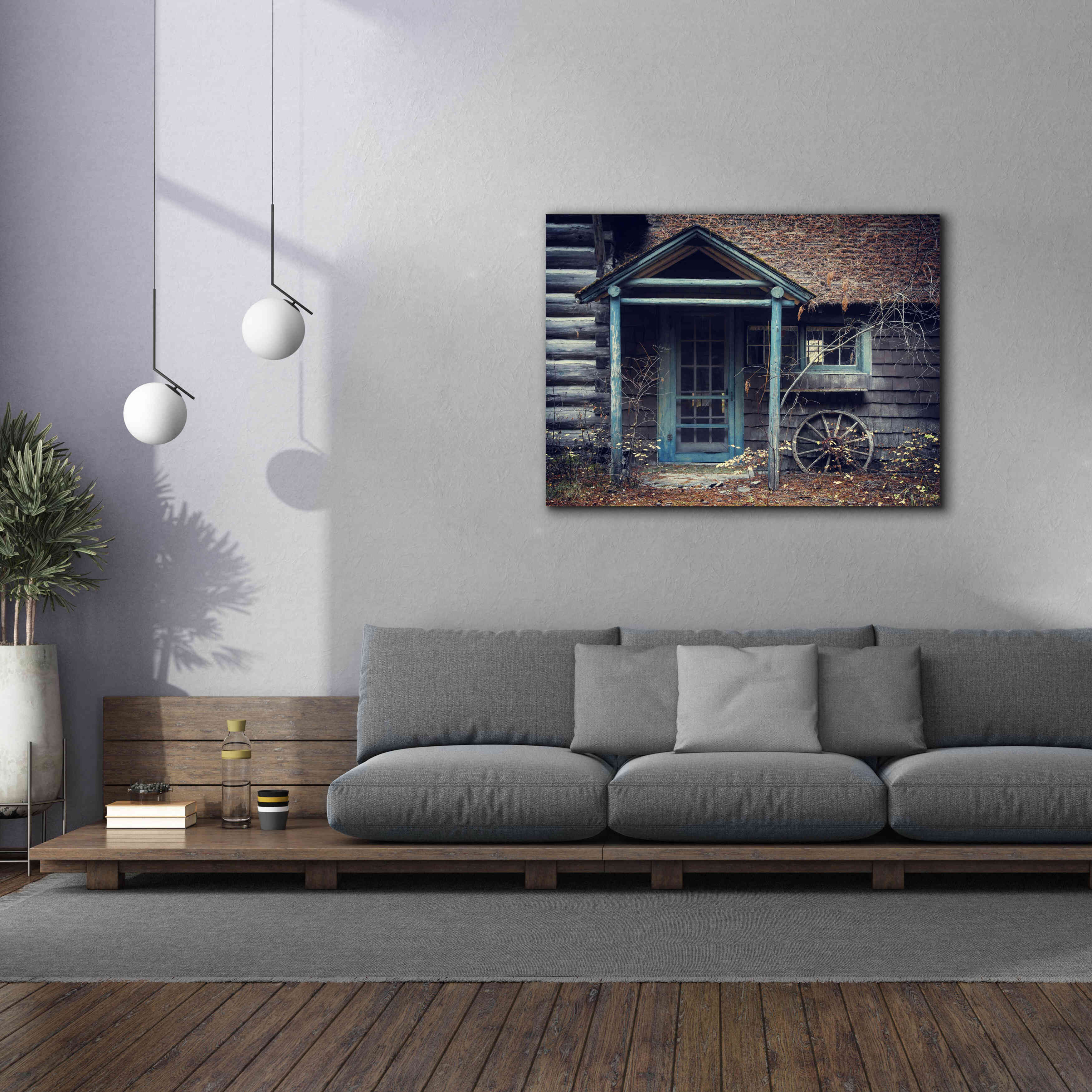 'Door to the Past' by Michael Broom Giclee Canvas Wall Art,54x40