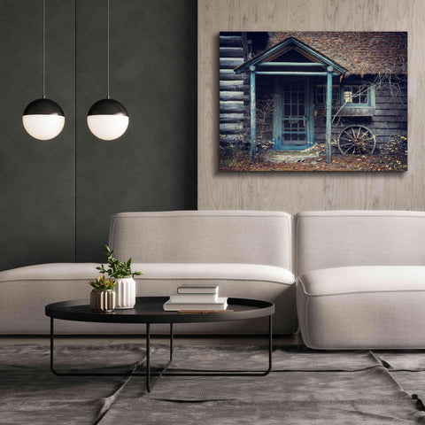 Image of 'Door to the Past' by Michael Broom Giclee Canvas Wall Art,54x40