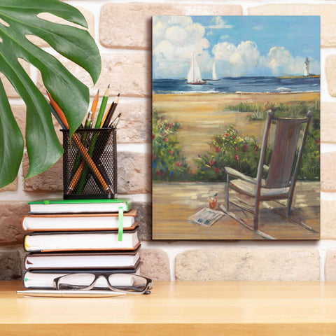 Image of 'By The Sea II' by Carol Rowan, Giclee Canvas Wall Art,12x16