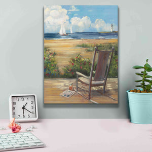 'By The Sea II' by Carol Rowan, Giclee Canvas Wall Art,12x16