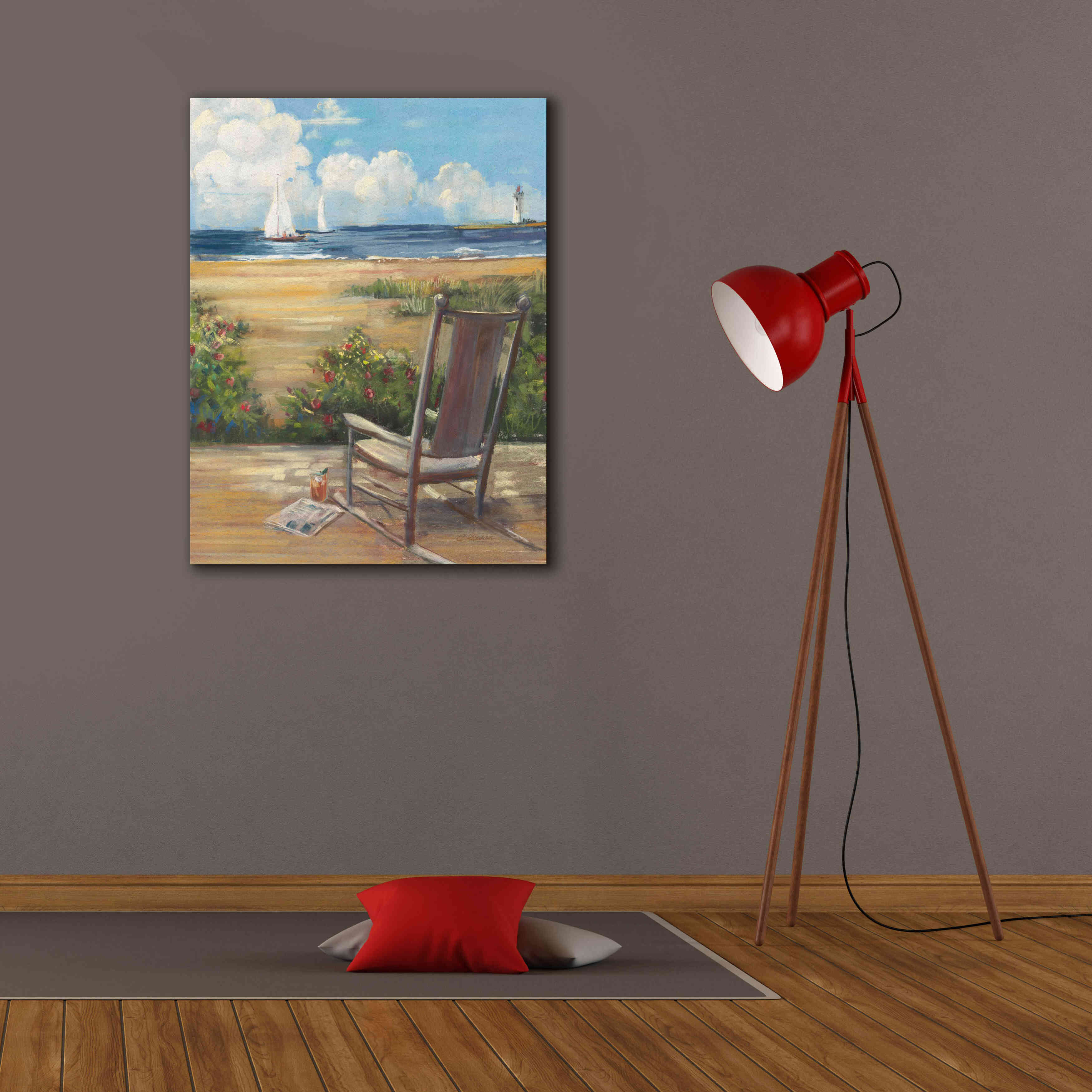 'By The Sea II' by Carol Rowan, Giclee Canvas Wall Art,26x34