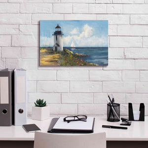'Sunday Morning Sail' by Carol Rowan, Giclee Canvas Wall Art,18x12