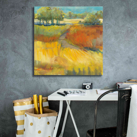 Image of 'Late Summer Landscape II' by Carol Rowan, Giclee Canvas Wall Art,26x26