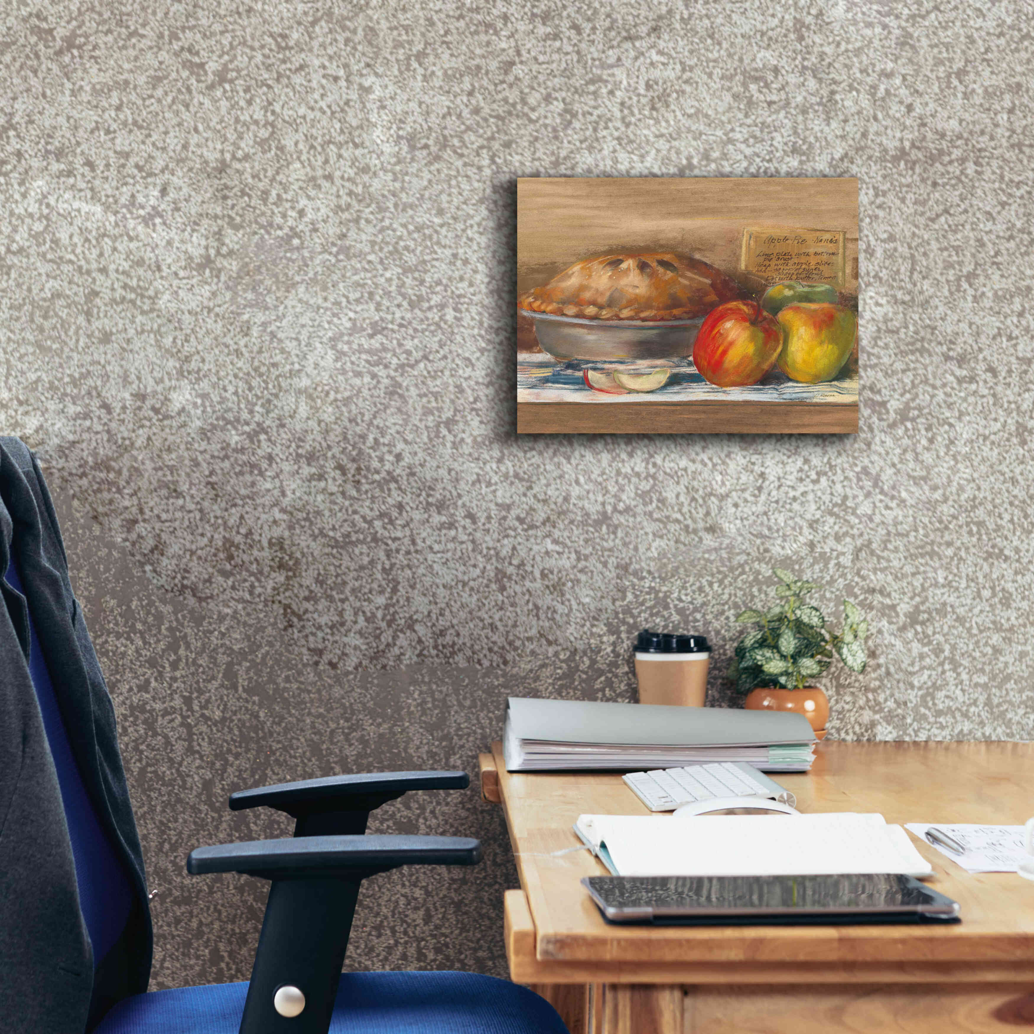 'Apple Pie' by Carol Rowan, Giclee Canvas Wall Art,16x12