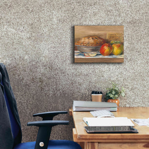 'Apple Pie' by Carol Rowan, Giclee Canvas Wall Art,16x12