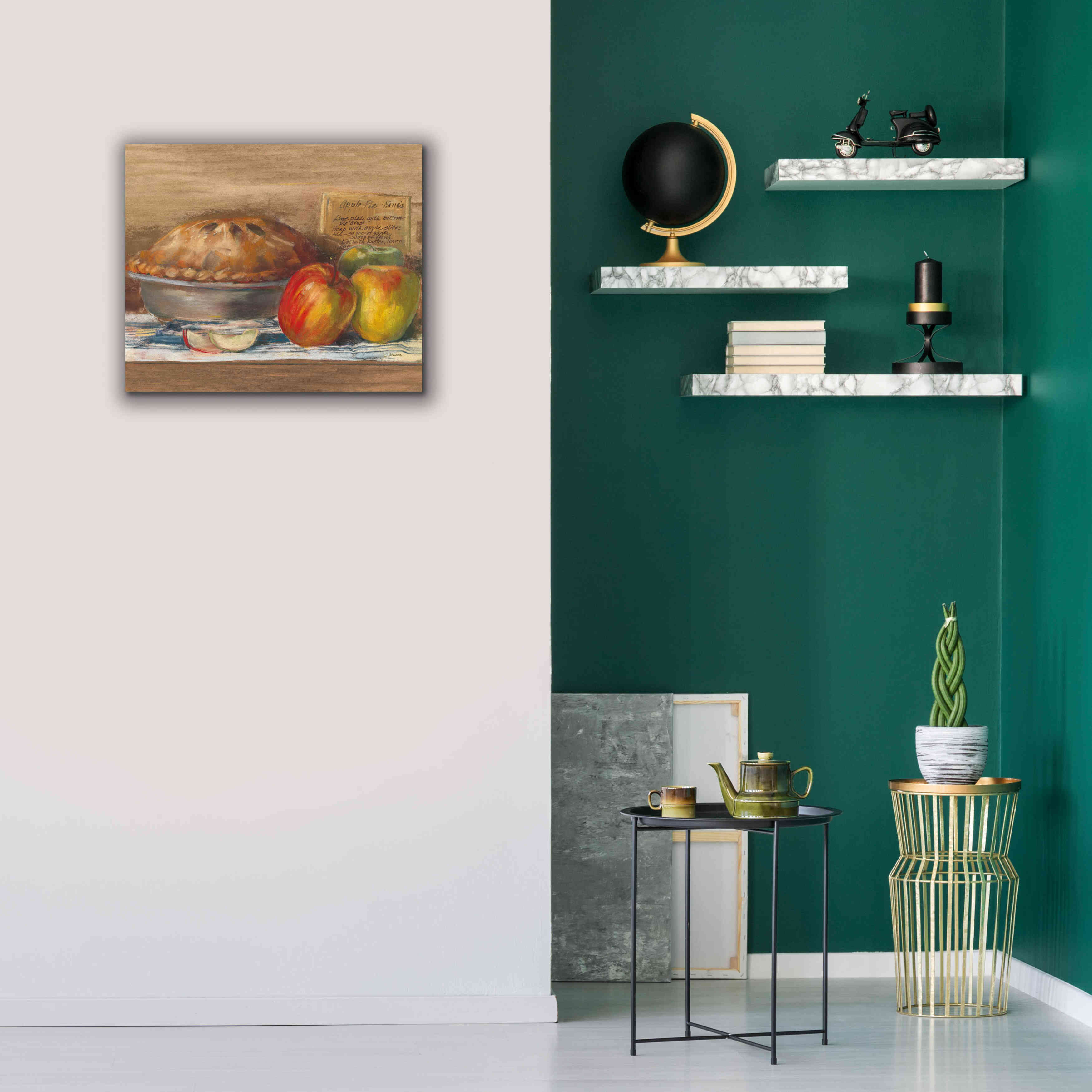 'Apple Pie' by Carol Rowan, Giclee Canvas Wall Art,24x20