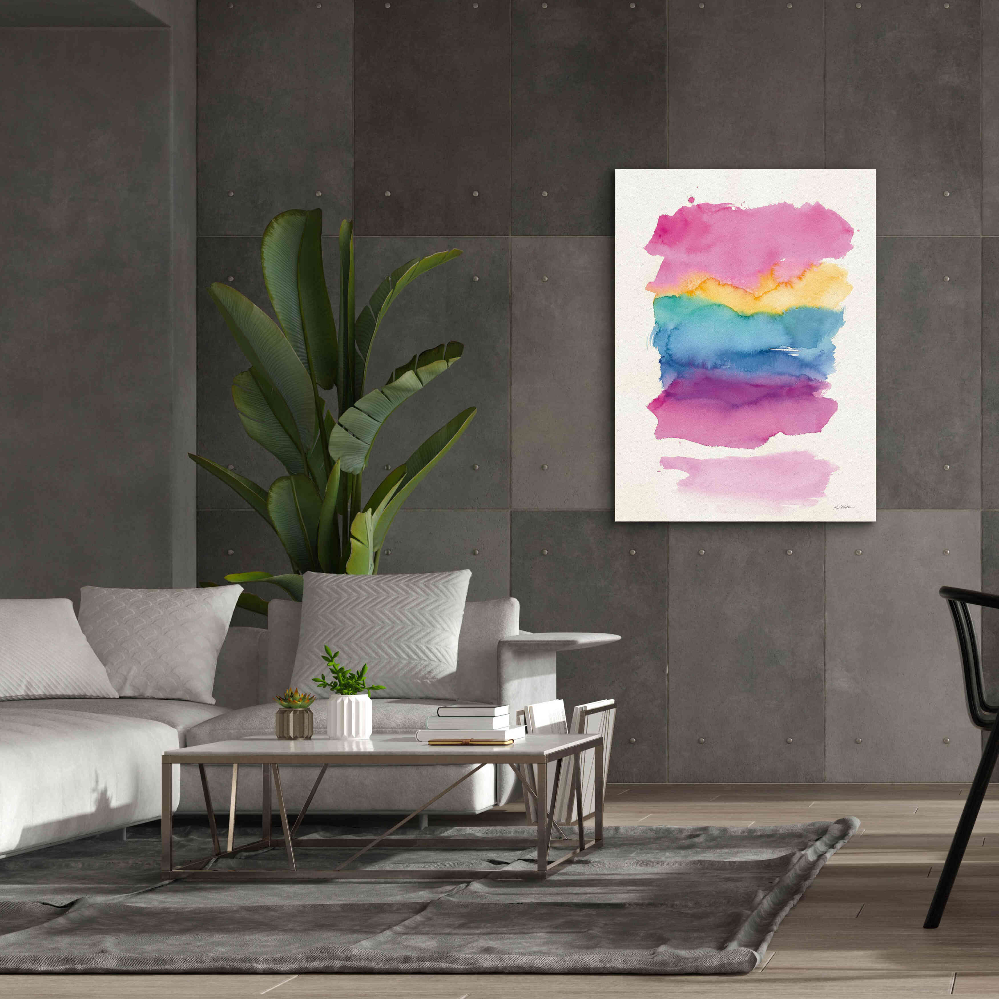 'Miami Crop' by Mike Schick, Giclee Canvas Wall Art,40x54
