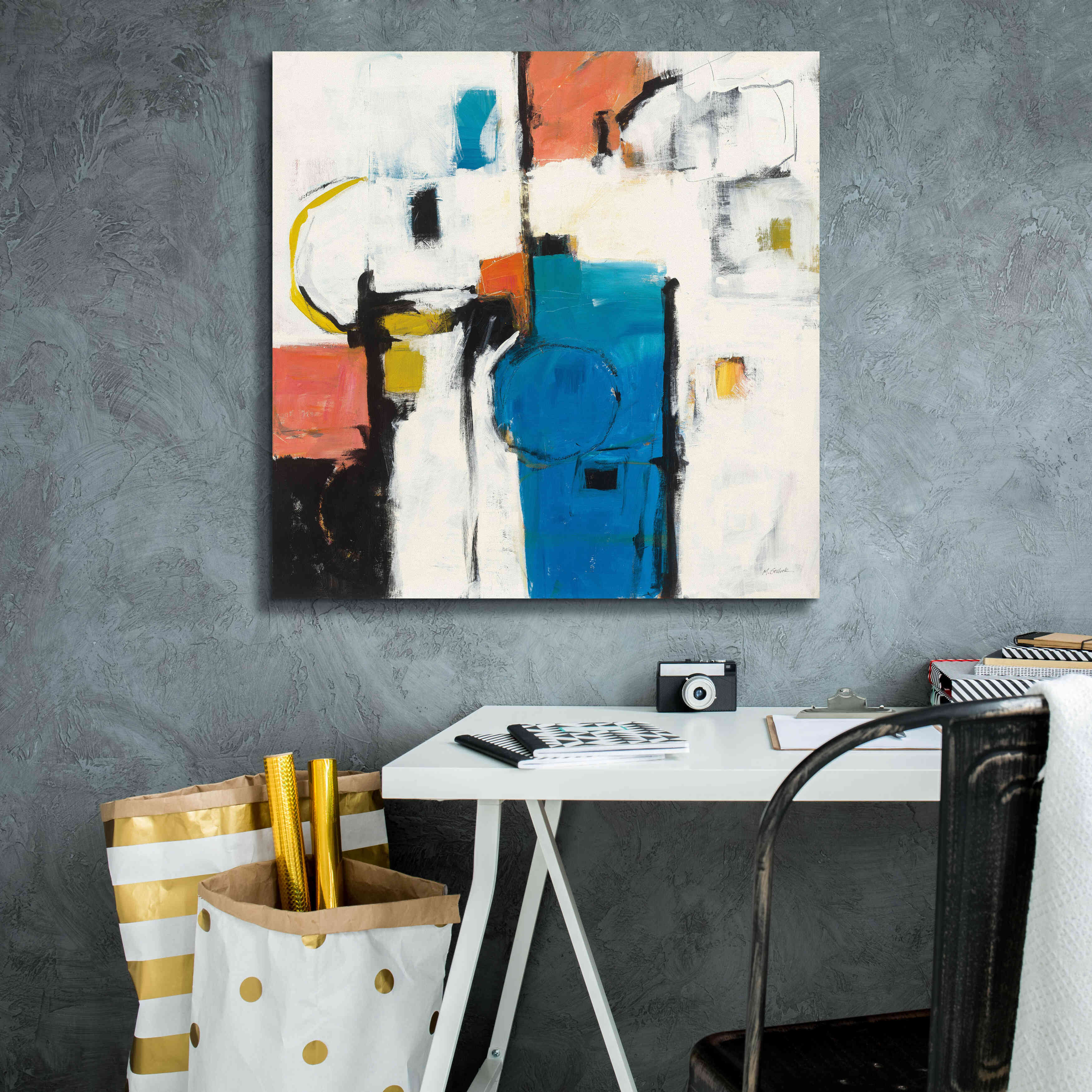 'Catalina II' by Mike Schick, Giclee Canvas Wall Art,26x26