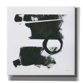 'Gold And Black Elements XVII' by Mike Schick, Giclee Canvas Wall Art