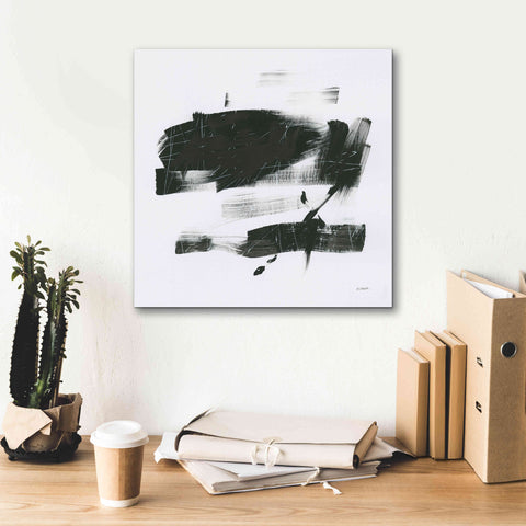Image of 'Gold And Black Elements XX' by Mike Schick, Giclee Canvas Wall Art,18x18
