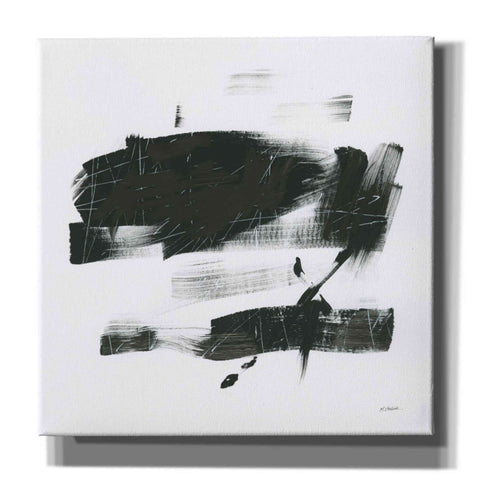 Image of 'Gold And Black Elements XX' by Mike Schick, Giclee Canvas Wall Art