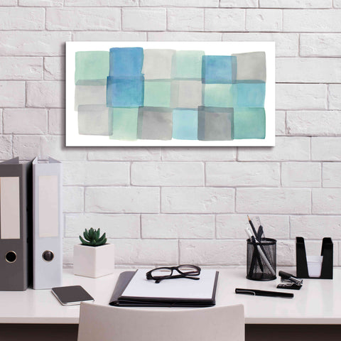 Image of 'Overlap III' by Mike Schick, Giclee Canvas Wall Art,24x12