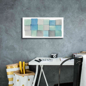 'Overlap III' by Mike Schick, Giclee Canvas Wall Art,24x12