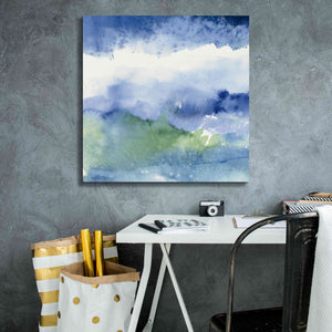 'Midnight At The Lake III' by Mike Schick, Giclee Canvas Wall Art,26x26