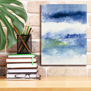 'Midnight At The Lake' by Mike Schick, Giclee Canvas Wall Art,12x16