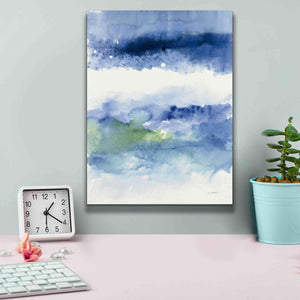'Midnight At The Lake' by Mike Schick, Giclee Canvas Wall Art,12x16