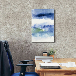 'Midnight At The Lake' by Mike Schick, Giclee Canvas Wall Art,18x26
