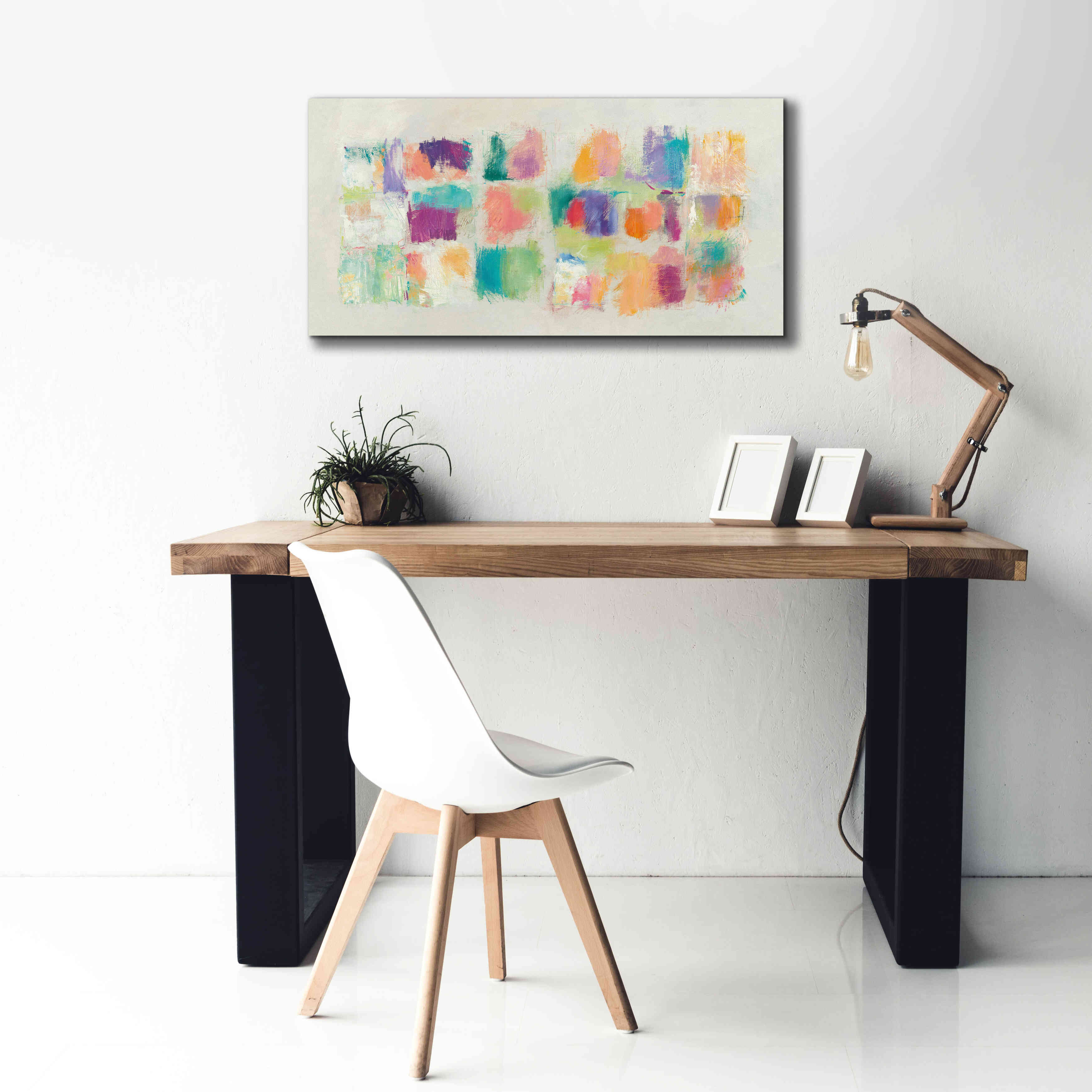 'Popsicles Horizontal' by Mike Schick, Giclee Canvas Wall Art,40x20