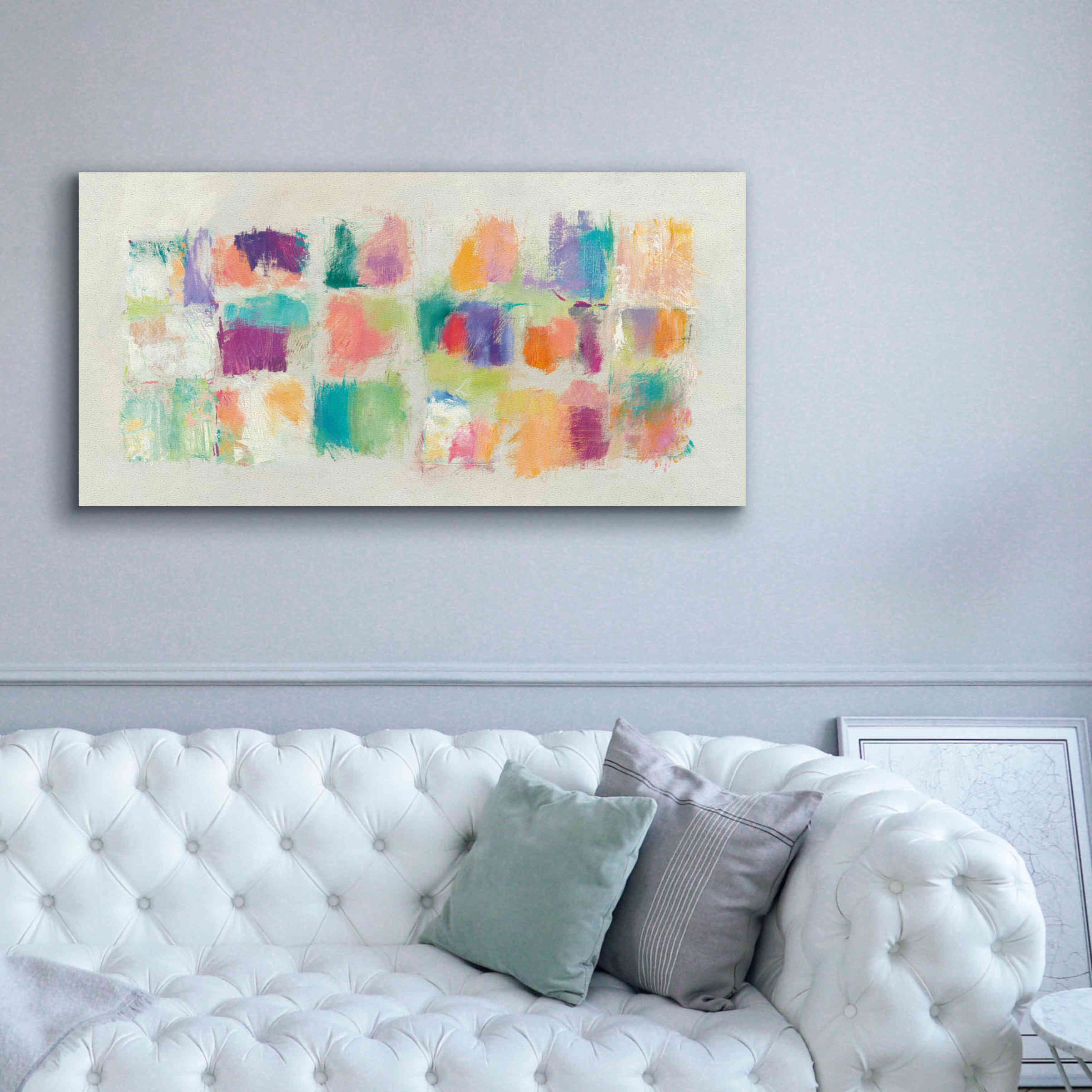 'Popsicles Horizontal' by Mike Schick, Giclee Canvas Wall Art,60x30