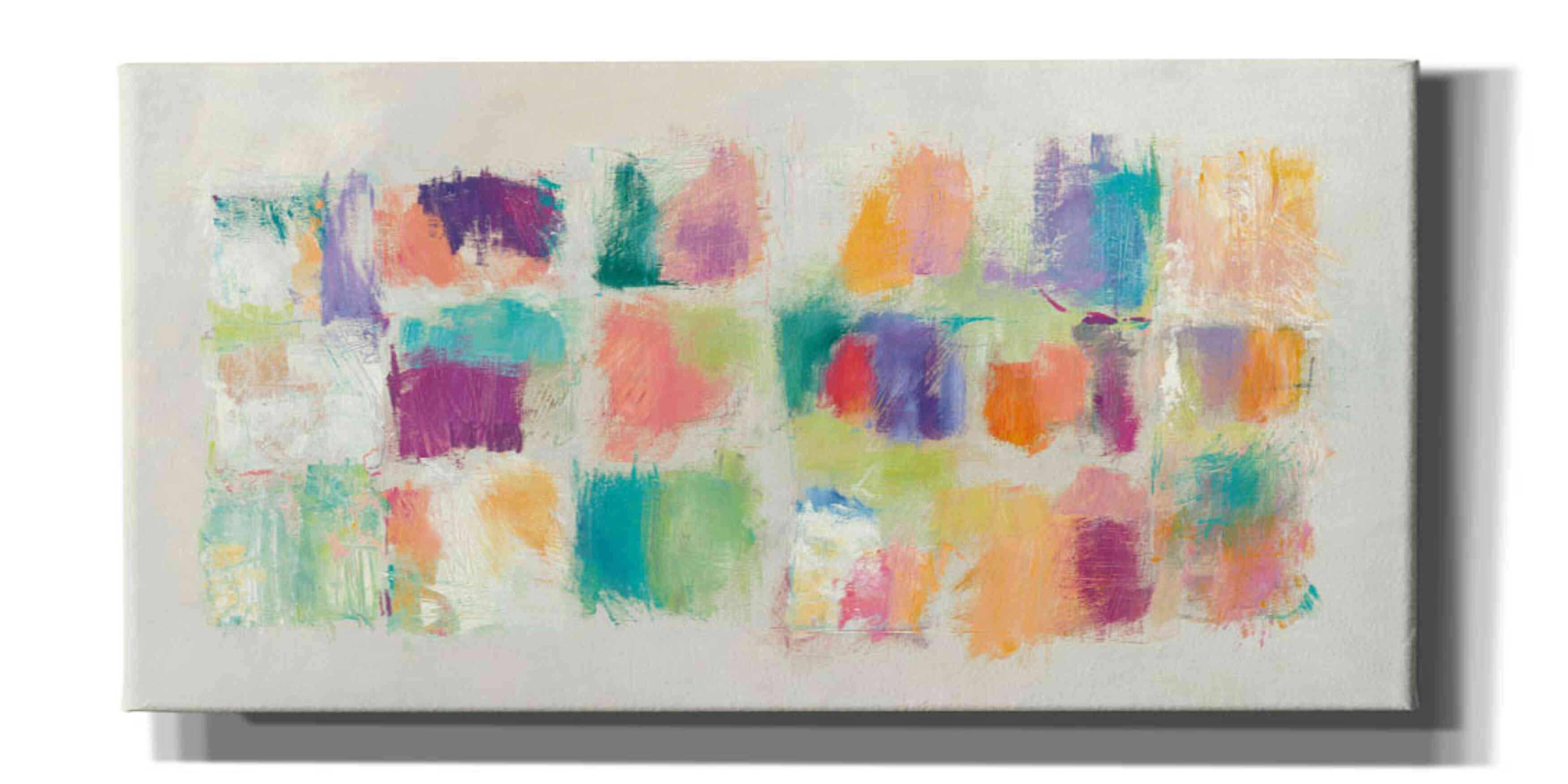 'Popsicles Horizontal' by Mike Schick, Giclee Canvas Wall Art