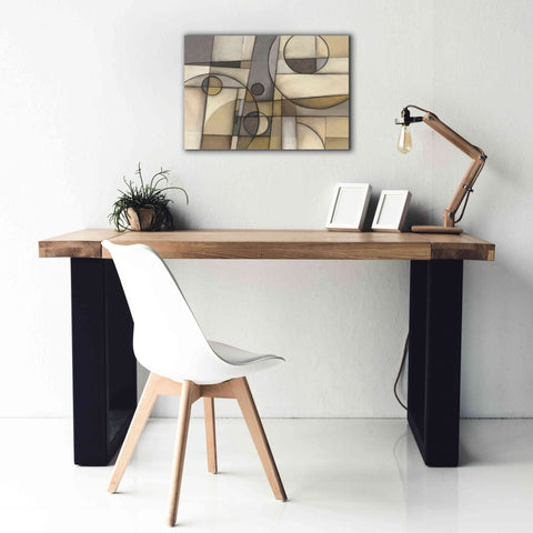 Image of 'Mythology Neutral' by Mike Schick, Giclee Canvas Wall Art,26x18