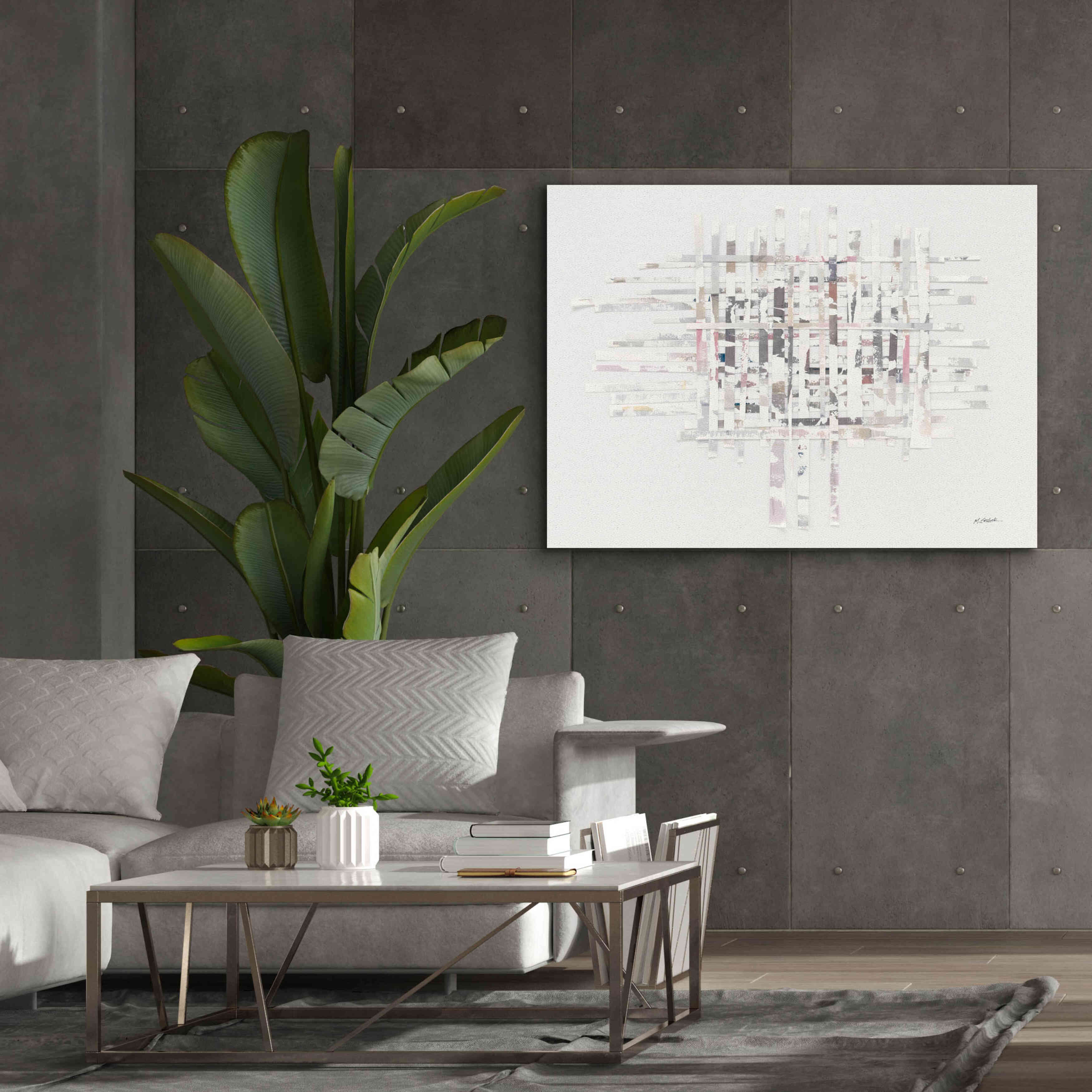 'The Color Of Moonlight' by Mike Schick, Giclee Canvas Wall Art,54x40