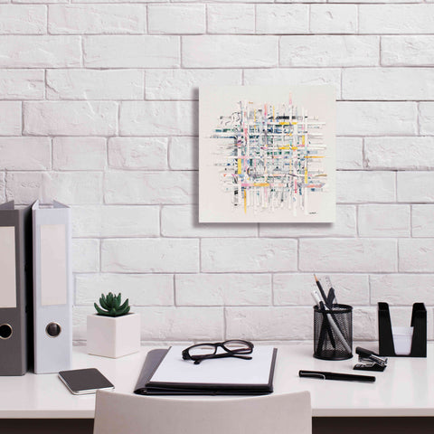Image of 'New Morning' by Mike Schick, Giclee Canvas Wall Art,12x12