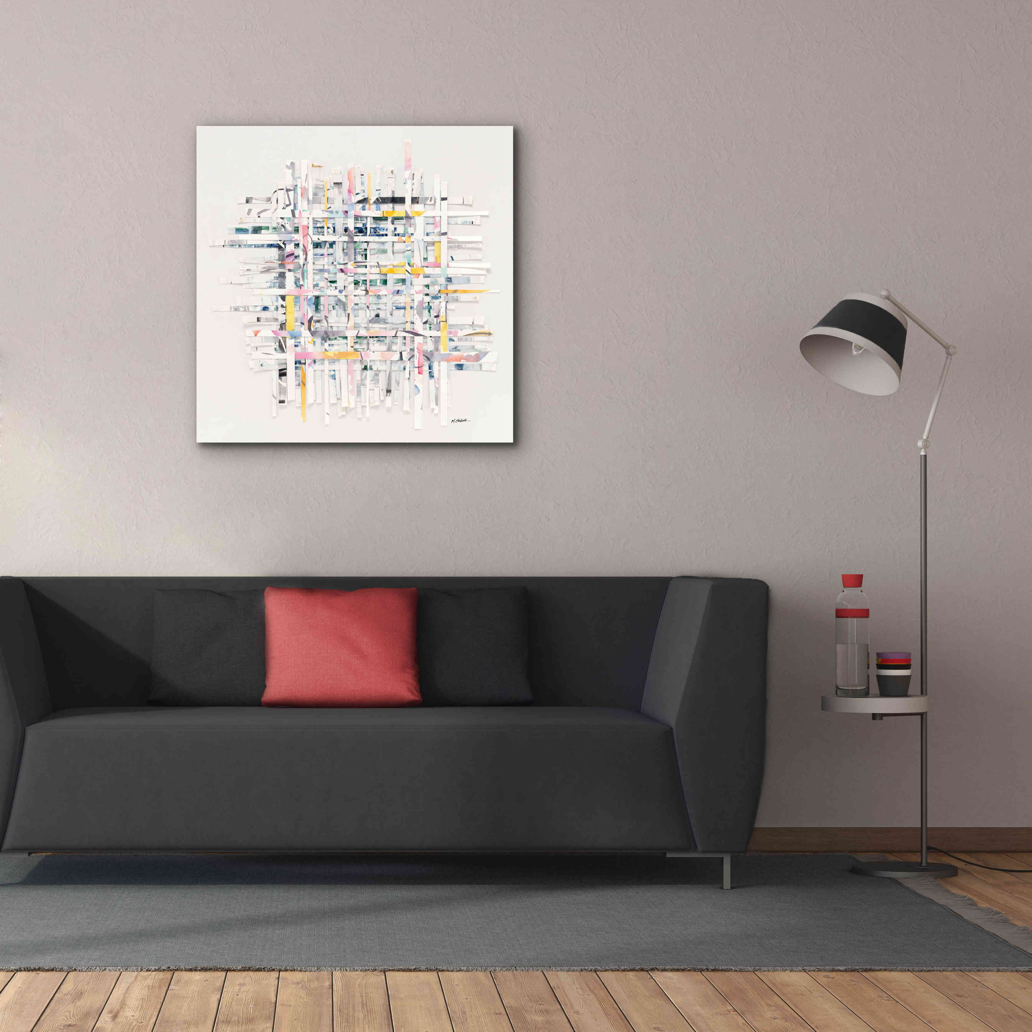 'New Morning' by Mike Schick, Giclee Canvas Wall Art,37x37