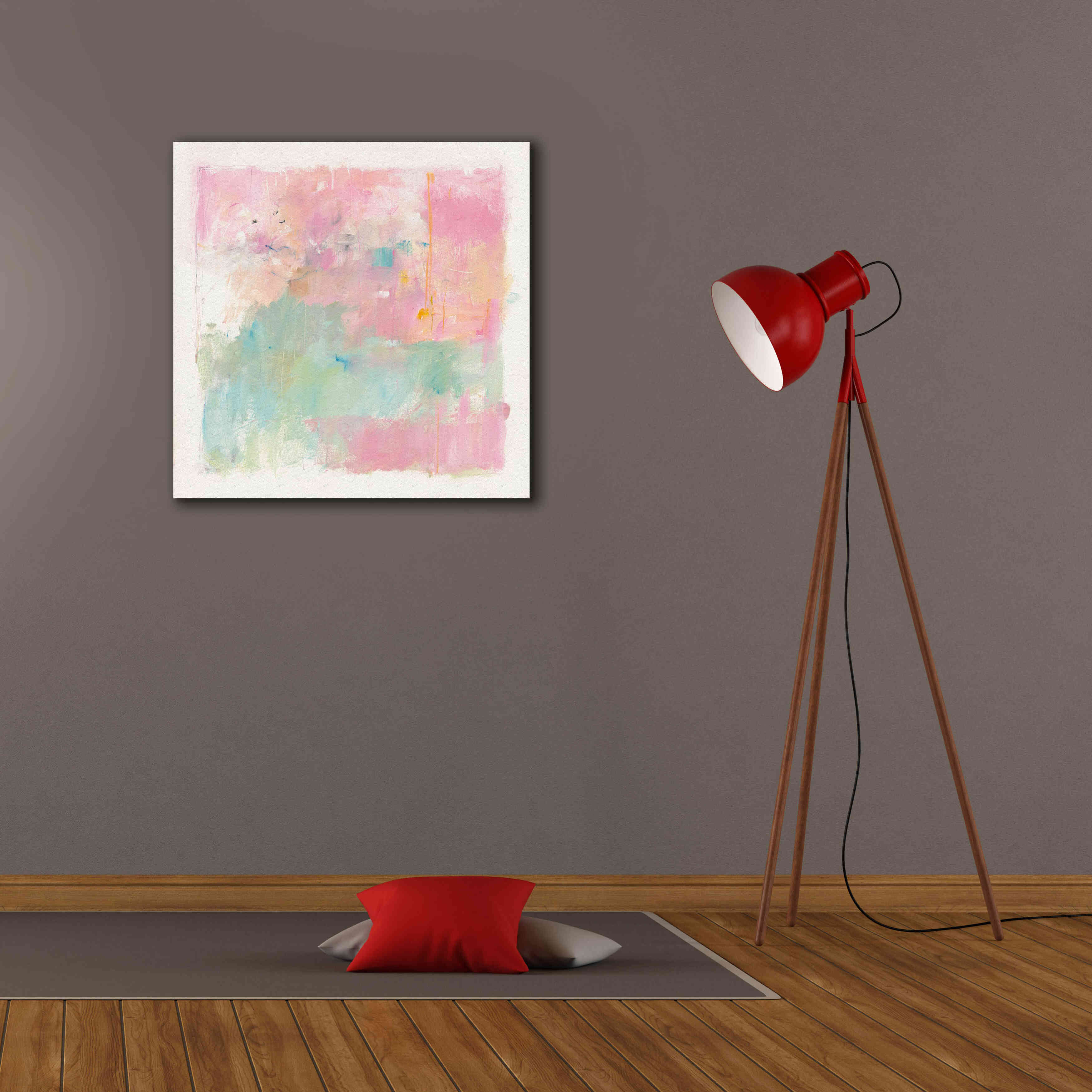 'At Loose Ends' by Mike Schick, Giclee Canvas Wall Art,26x26