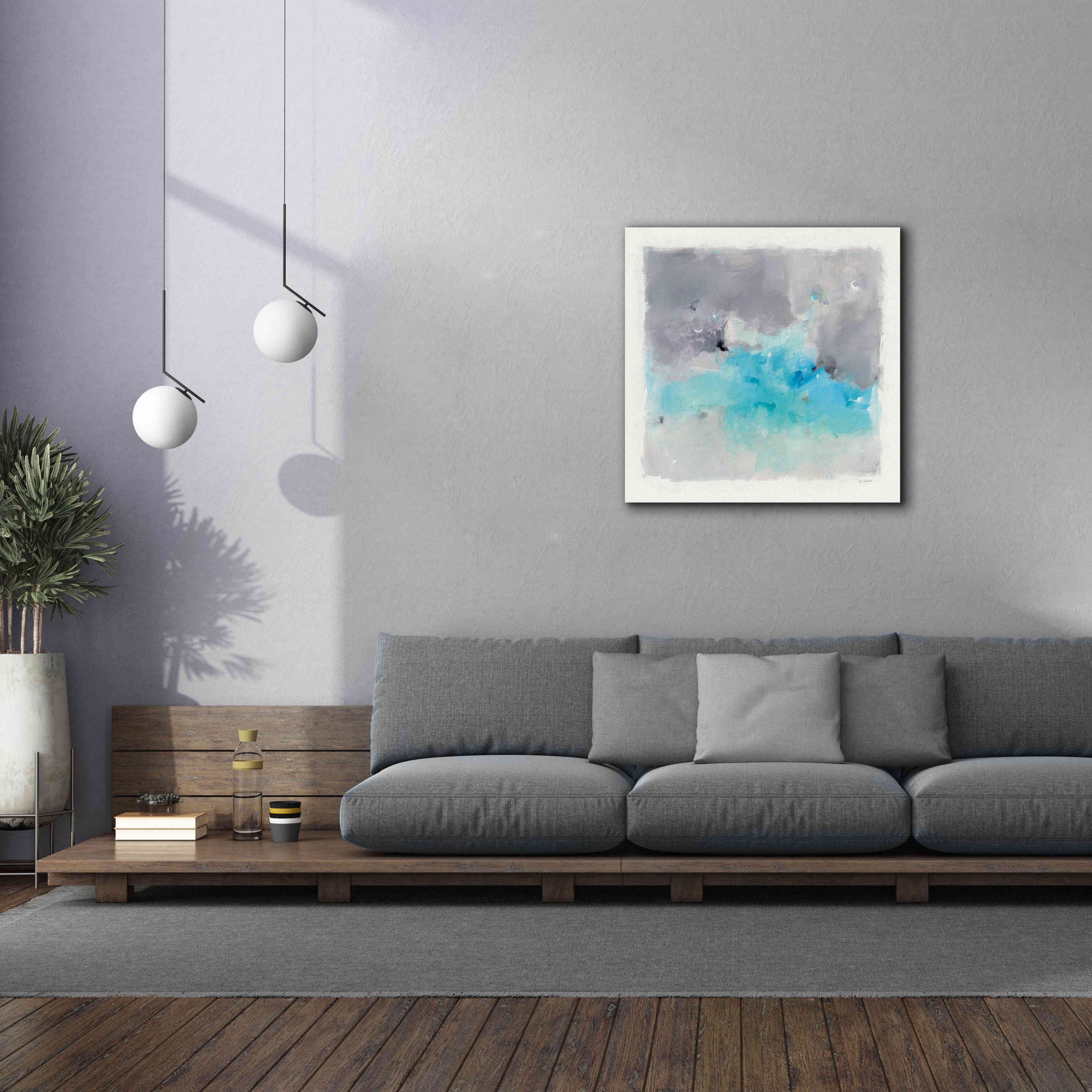 'Spring Chase' by Mike Schick, Giclee Canvas Wall Art,37x37