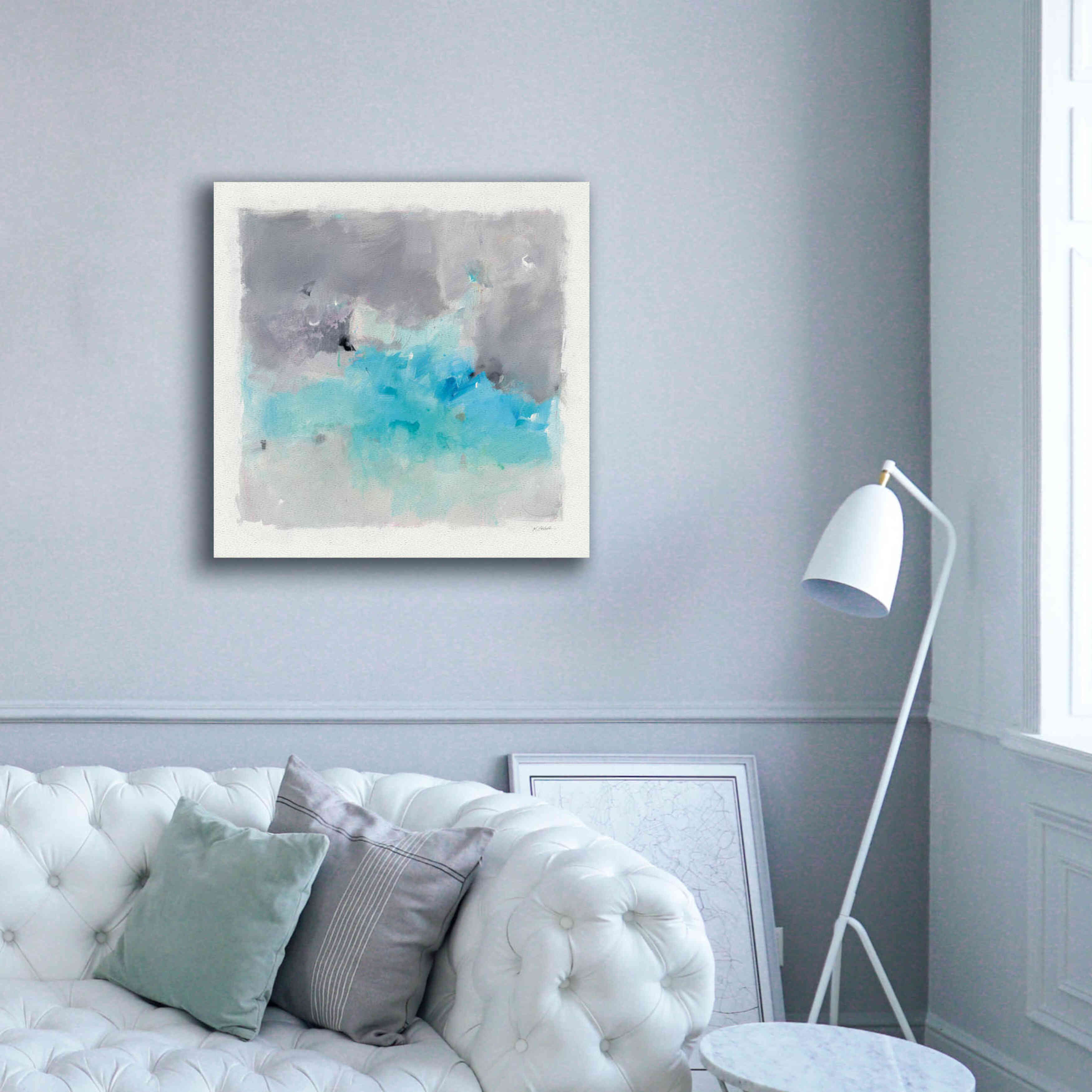 'Spring Chase' by Mike Schick, Giclee Canvas Wall Art,37x37