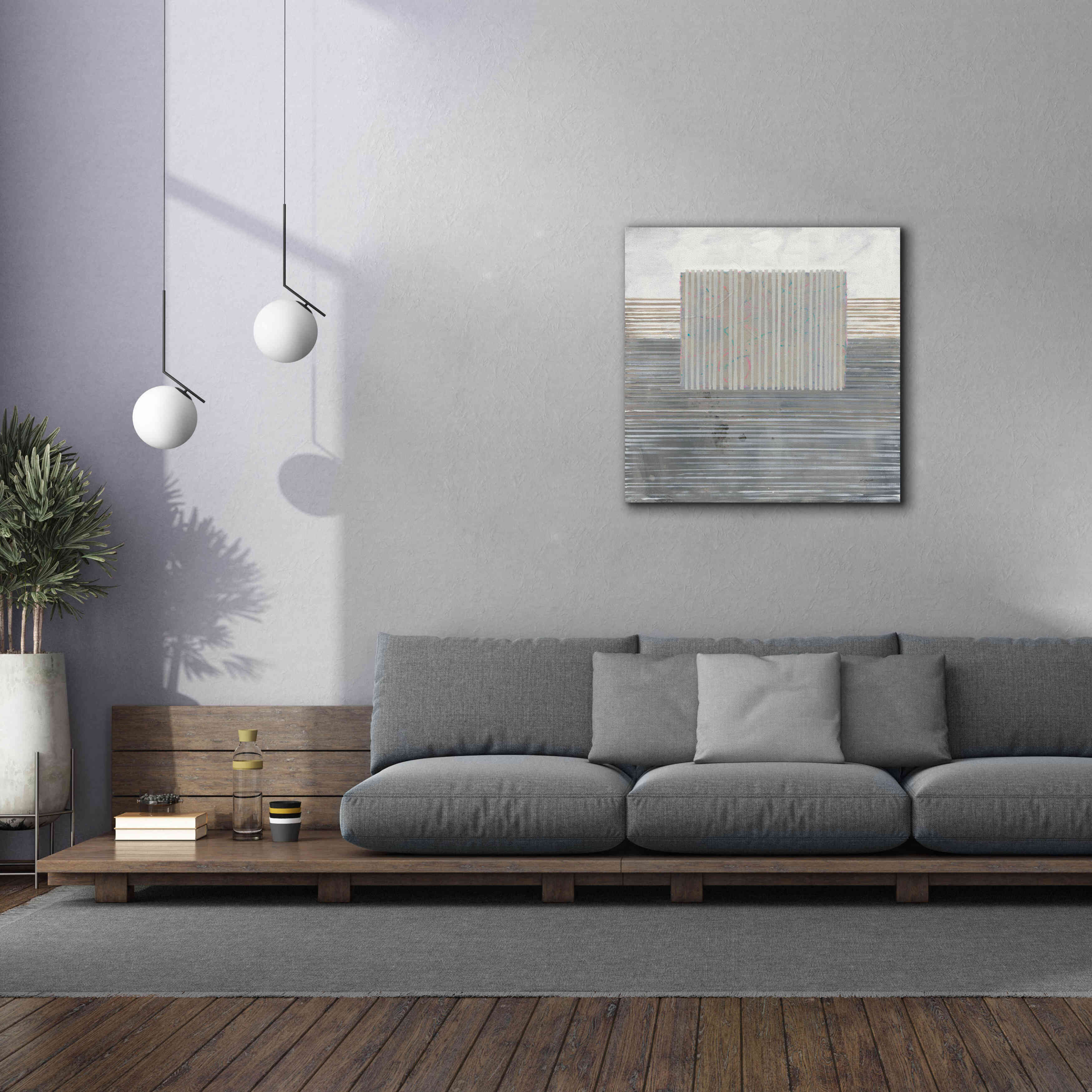 'Layers Of Reality' by Mike Schick, Giclee Canvas Wall Art,37x37