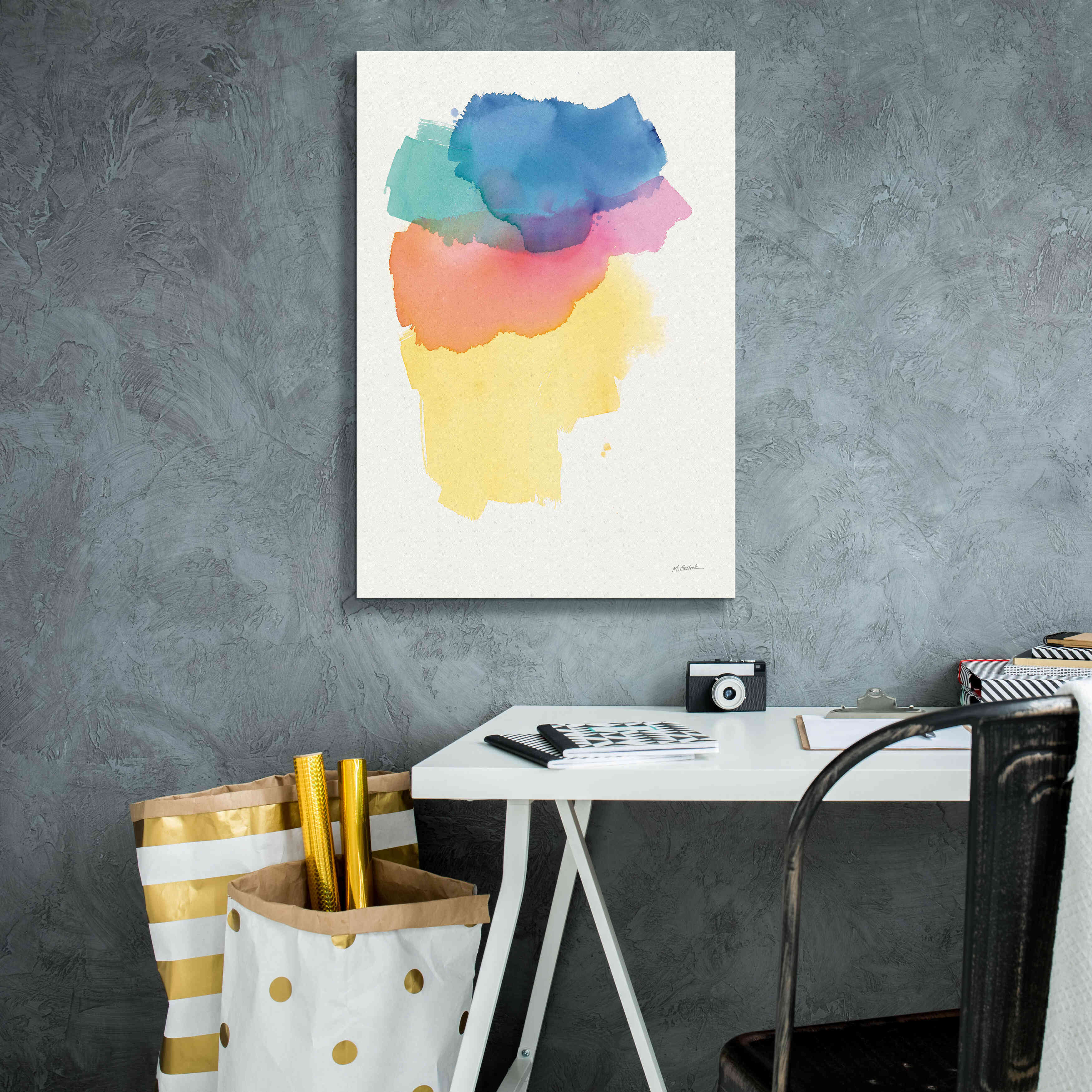 'Aurora' by Mike Schick, Giclee Canvas Wall Art,18x26