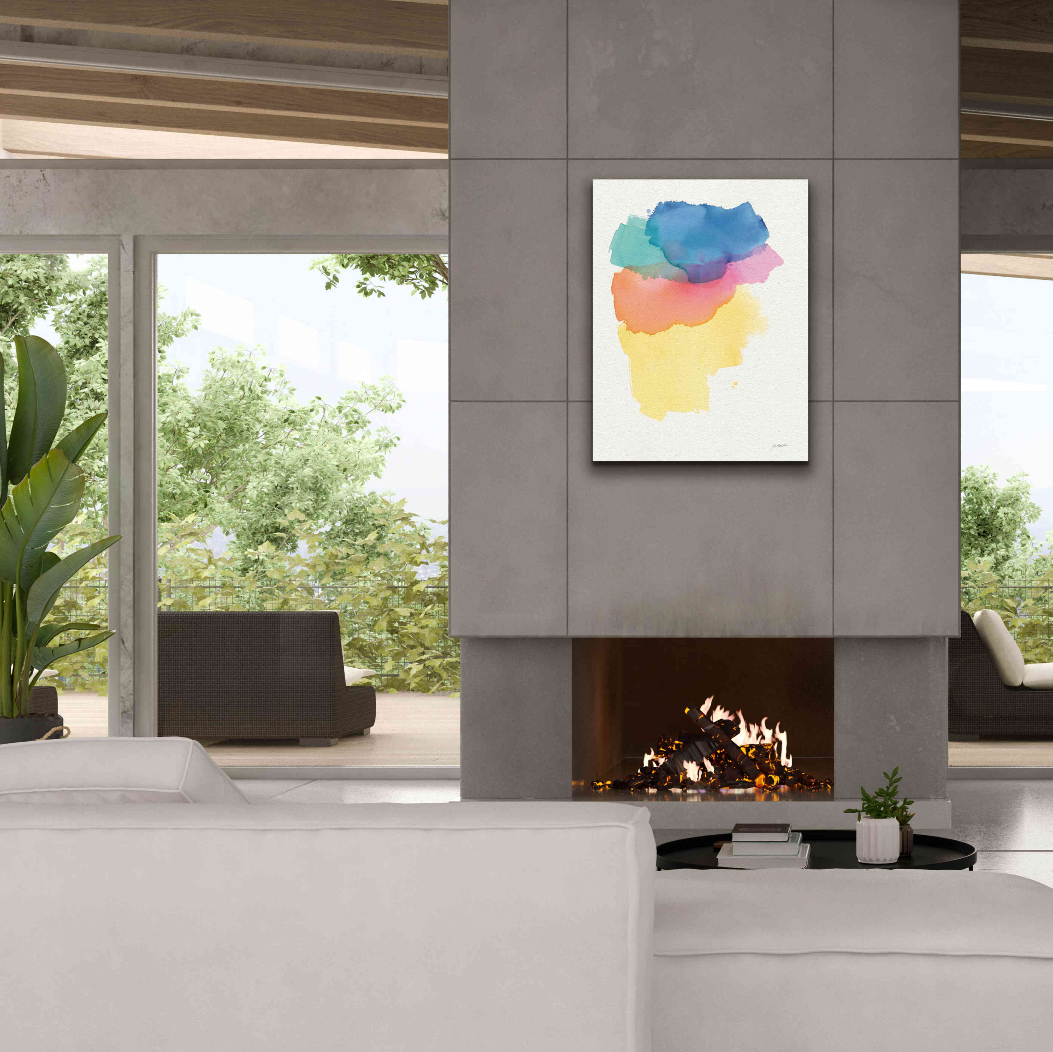 'Aurora' by Mike Schick, Giclee Canvas Wall Art,26x34