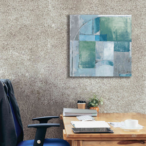 'Trans Blues Before Sunrise' by Mike Schick, Giclee Canvas Wall Art,26x26