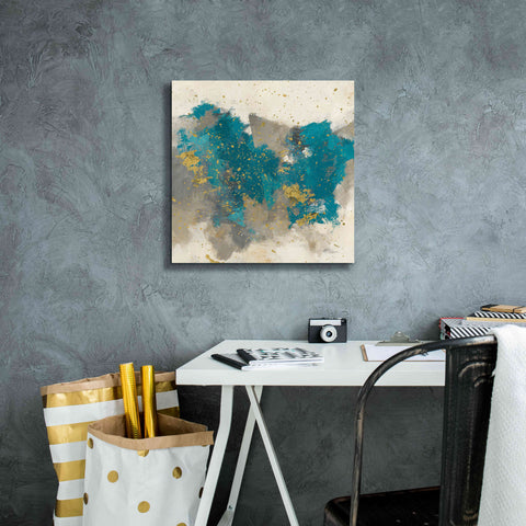 Image of 'Gray Matter Cream II' by Mike Schick, Giclee Canvas Wall Art,18x18
