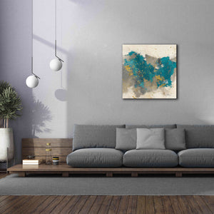 'Gray Matter Cream II' by Mike Schick, Giclee Canvas Wall Art,37x37