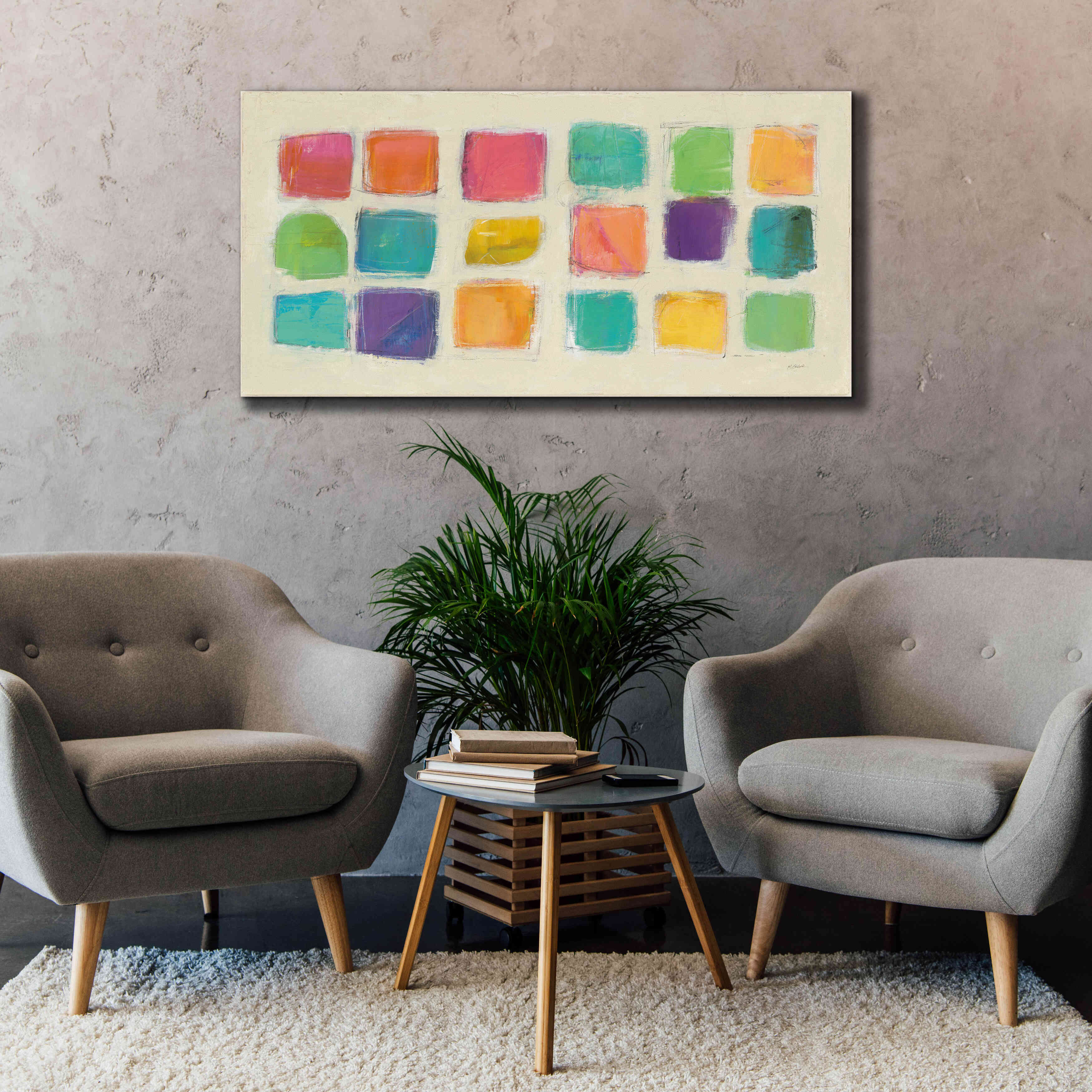 'Tutti Fruitti' by Mike Schick, Giclee Canvas Wall Art,60x30