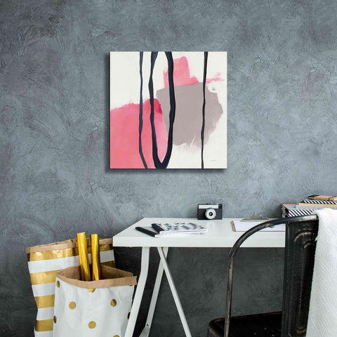 Image of 'Somersault I' by Mike Schick, Giclee Canvas Wall Art,18x18