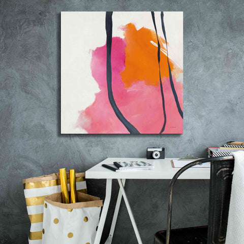 Image of 'Somersault II' by Mike Schick, Giclee Canvas Wall Art,26x26