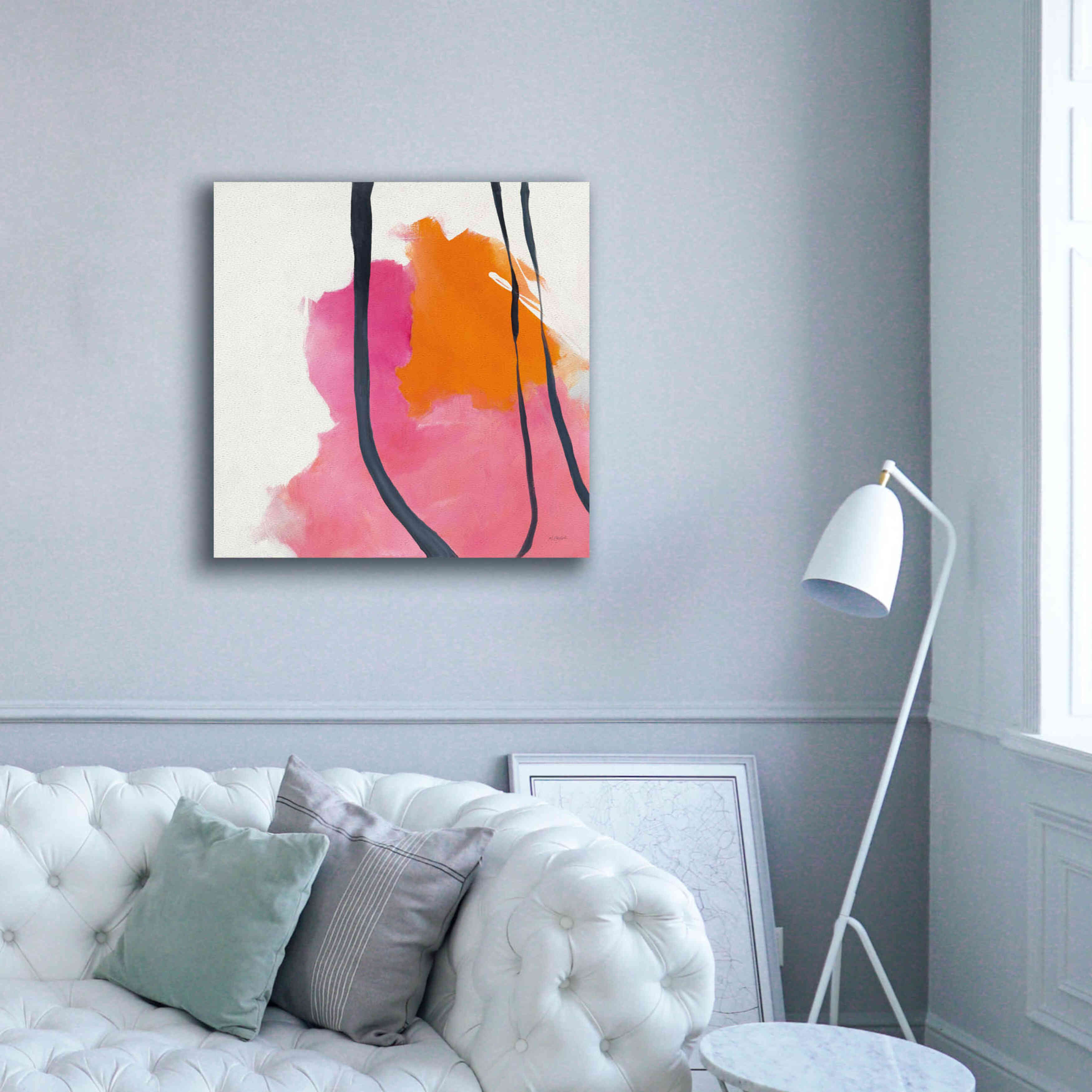 'Somersault II' by Mike Schick, Giclee Canvas Wall Art,37x37