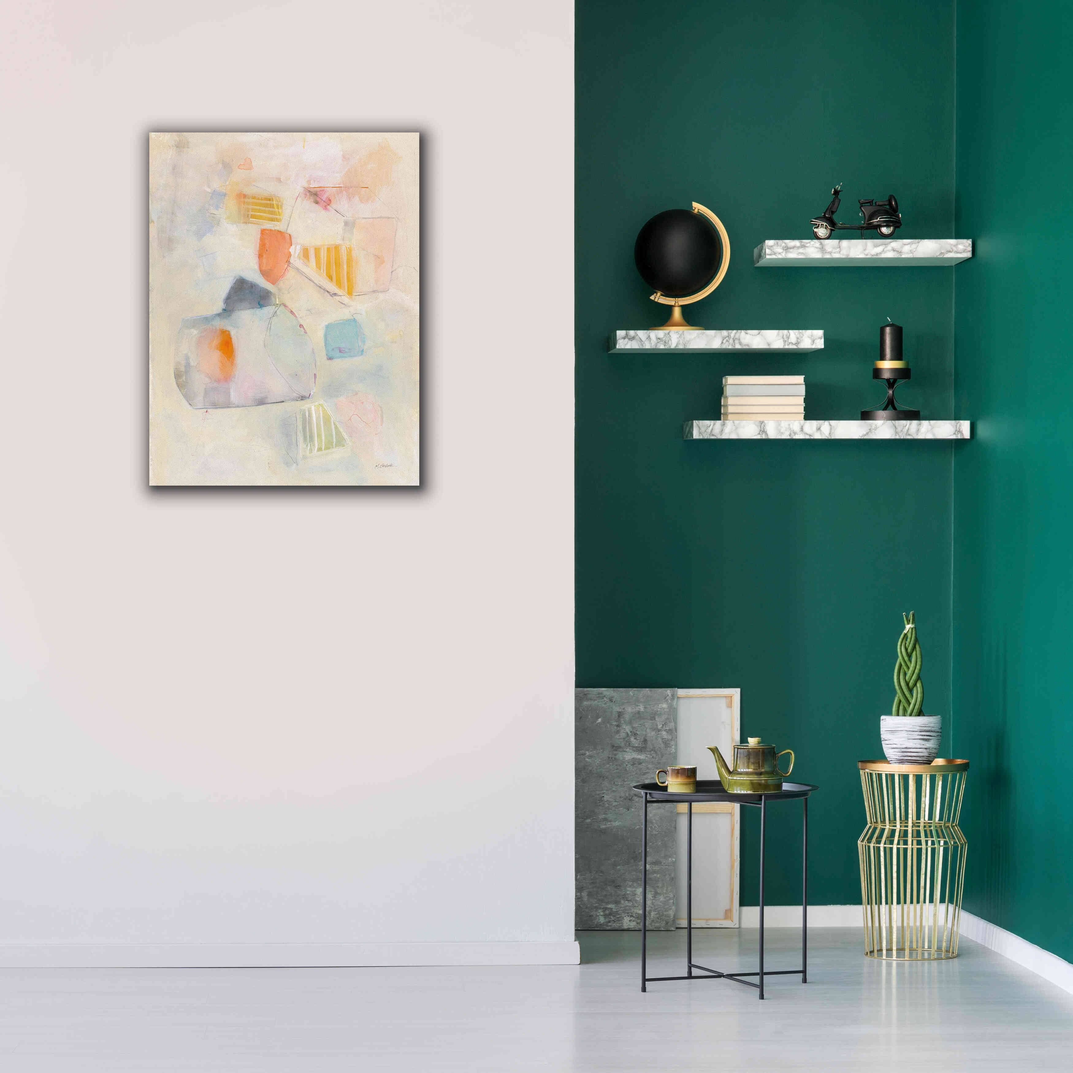 'Let Them Eat Cake' by Mike Schick, Giclee Canvas Wall Art,26x34