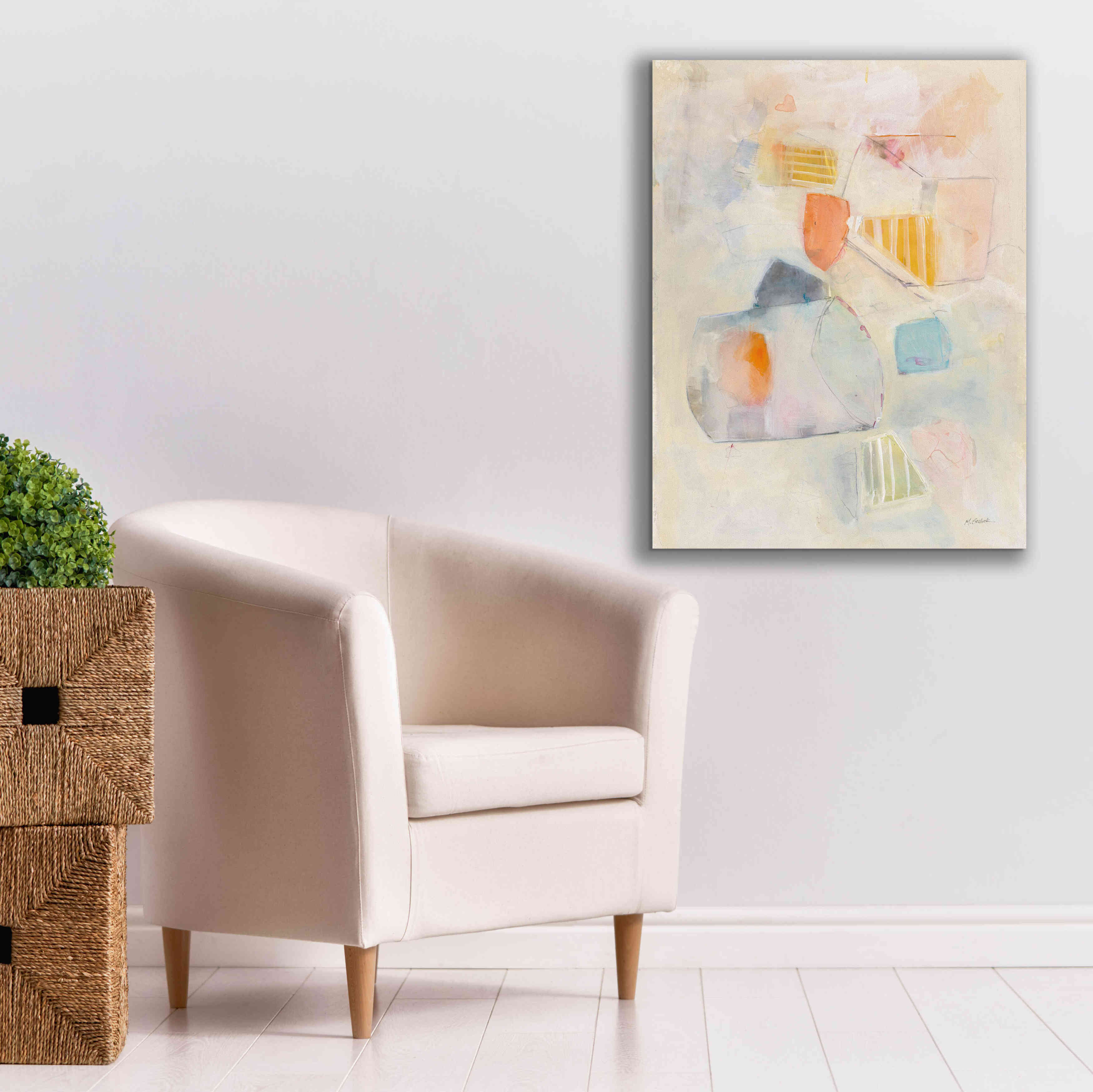 'Let Them Eat Cake' by Mike Schick, Giclee Canvas Wall Art,26x34
