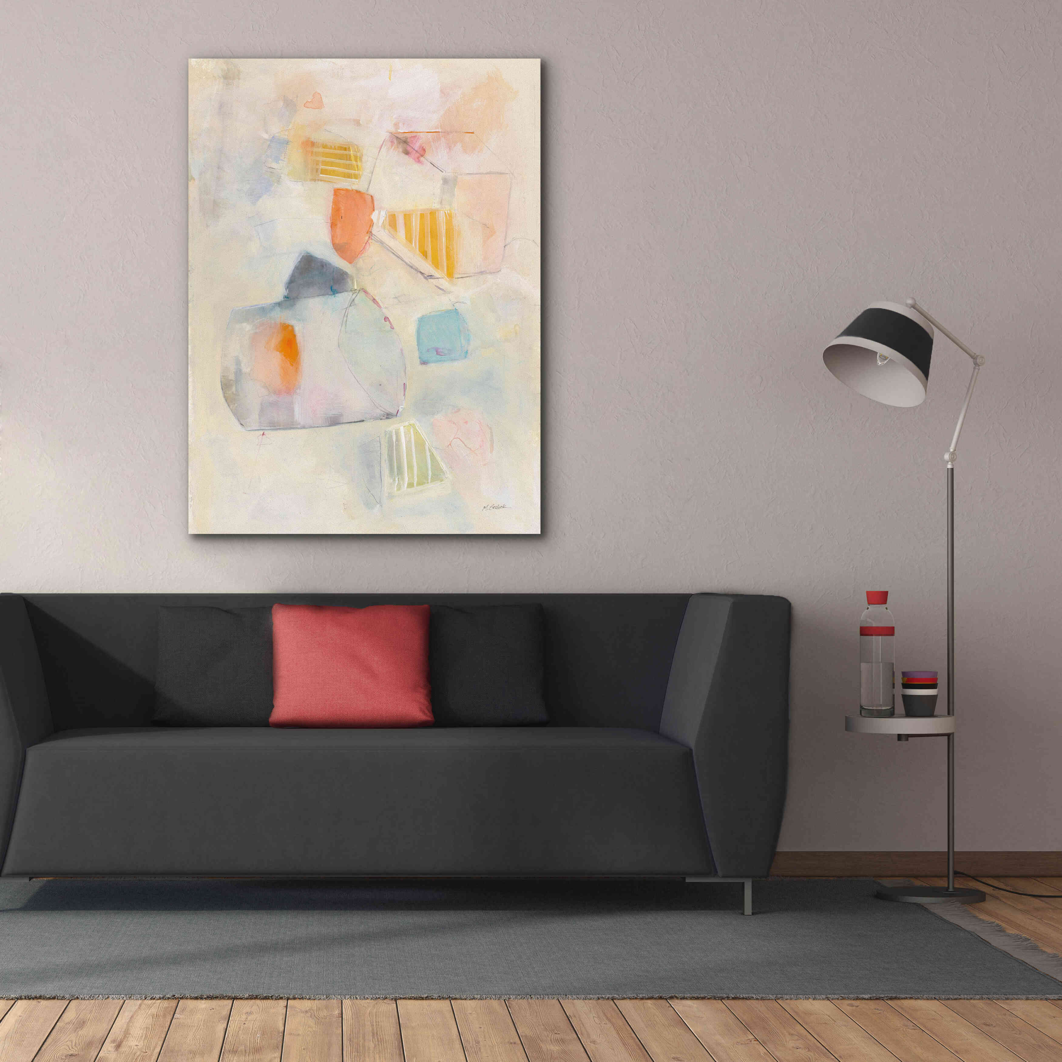 'Let Them Eat Cake' by Mike Schick, Giclee Canvas Wall Art,40x54
