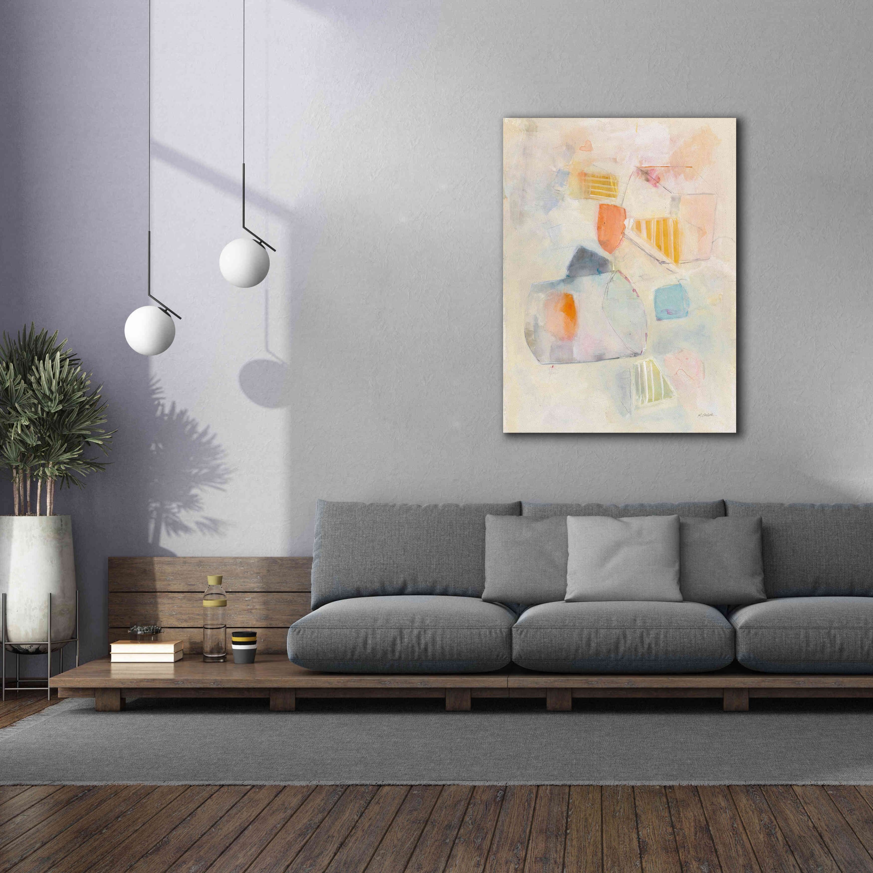 'Let Them Eat Cake' by Mike Schick, Giclee Canvas Wall Art,40x54