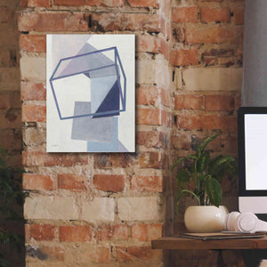 'Paper Trail III Crop' by Mike Schick, Giclee Canvas Wall Art,12 x 16